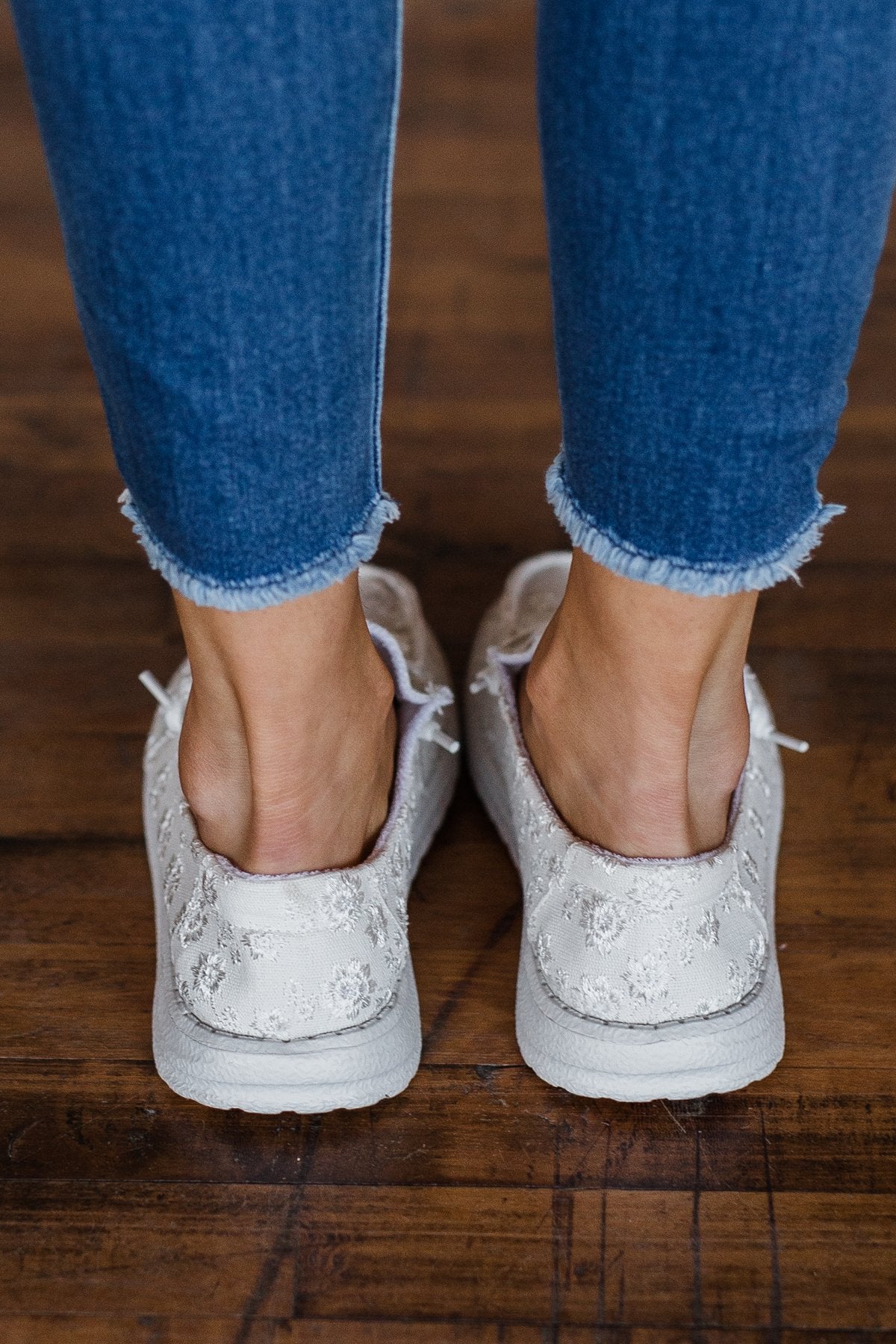Gypsy Jazz Hooray Sneakers- White