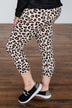 On The Way Leopard Leggings- Ivory