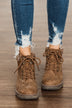 Blowfish Comet Booties- Brown Prospector/Whiskey