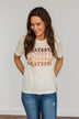 "Grateful" Graphic Tee- Cream