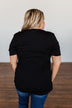 "Lake" Graphic Tee- Black
