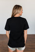 "Lake" Graphic Tee- Black