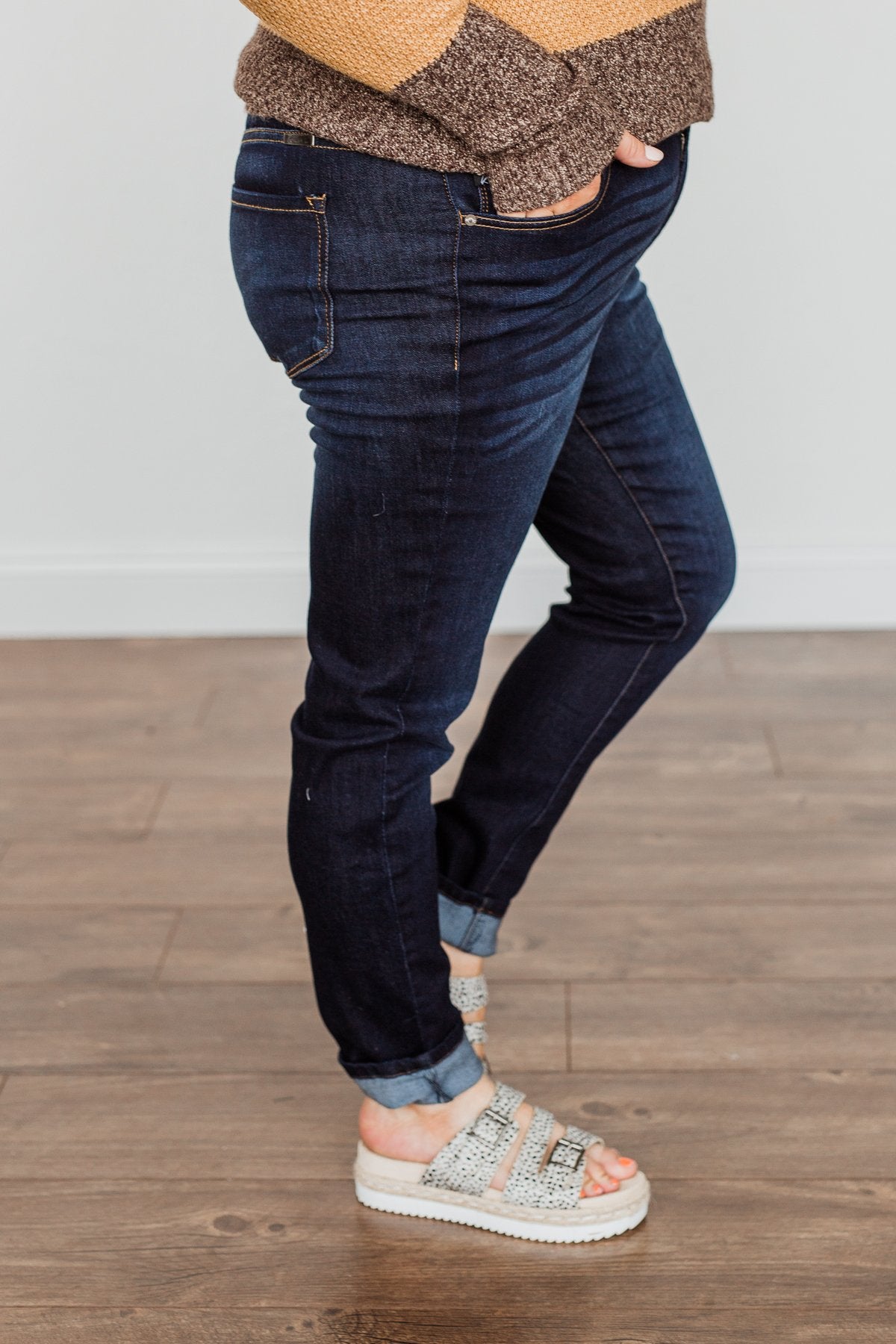 KanCan Mid-Rise Skinny Jeans- Christine Wash
