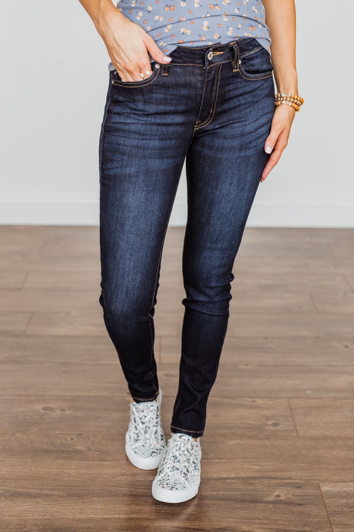 KanCan: Going Up Dark Wash High Waist Skinny Jeans – Shop the Mint