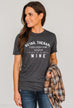 "Retail Therapy Fixes Everything.." Graphic Tee- Charcoal