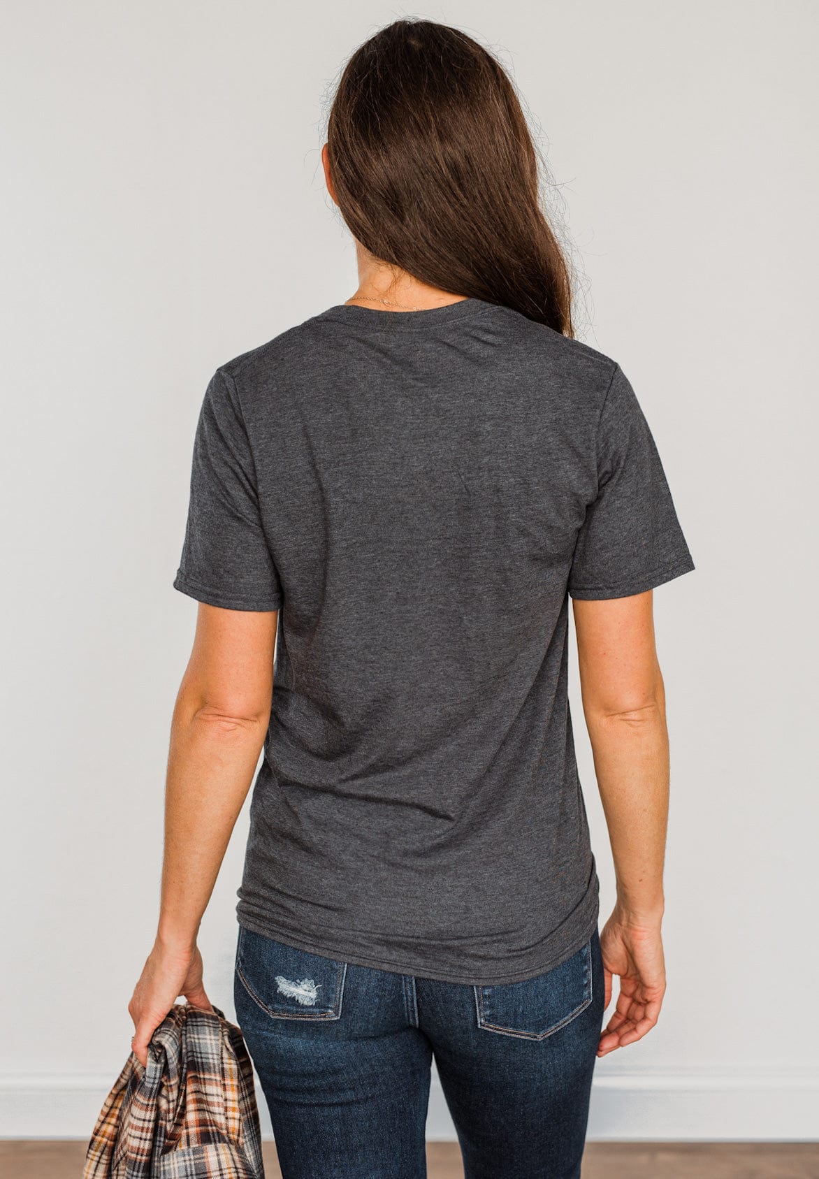 "Retail Therapy Fixes Everything.." Graphic Tee- Charcoal
