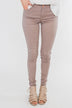 Celebrity Pink Skinny Jeans- Taupe