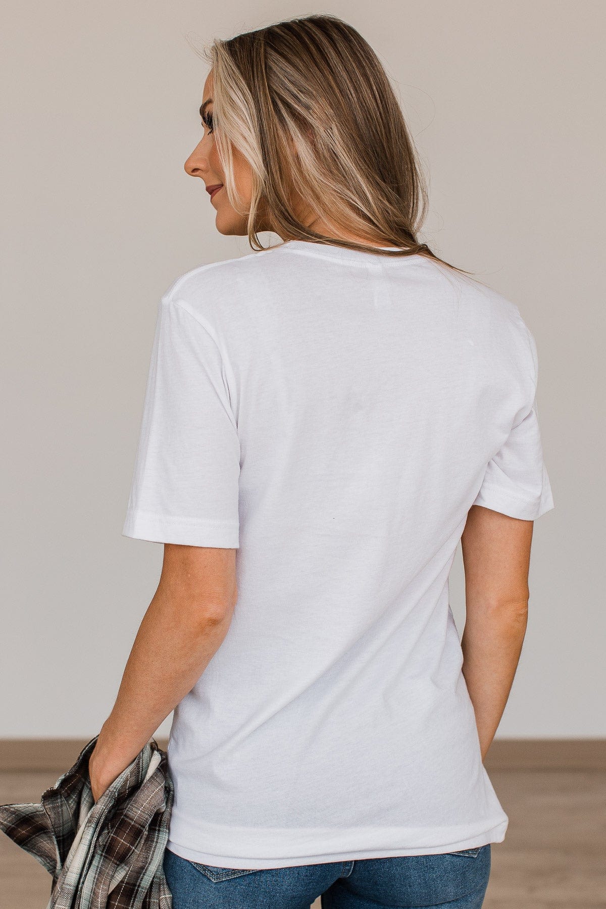 "Wild & Free" Graphic Tee- White