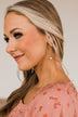 Speaks For Itself Hoop Earrings- Gold