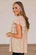 Sending All My Love Floral Blouse- Cream
