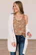 Feeling Chilly Knitted Cardigan- Ivory