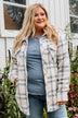 Thread & Supply Unbelievable Moments Jacket- Ivory & Slate Blue