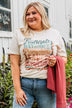 All The Fall Things Graphic Tee- Light Cream