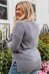 Beautiful In Every Way Knit Top- Dusty Blue