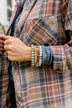 Shine Like Never Before Bracelet Set- Ivory
