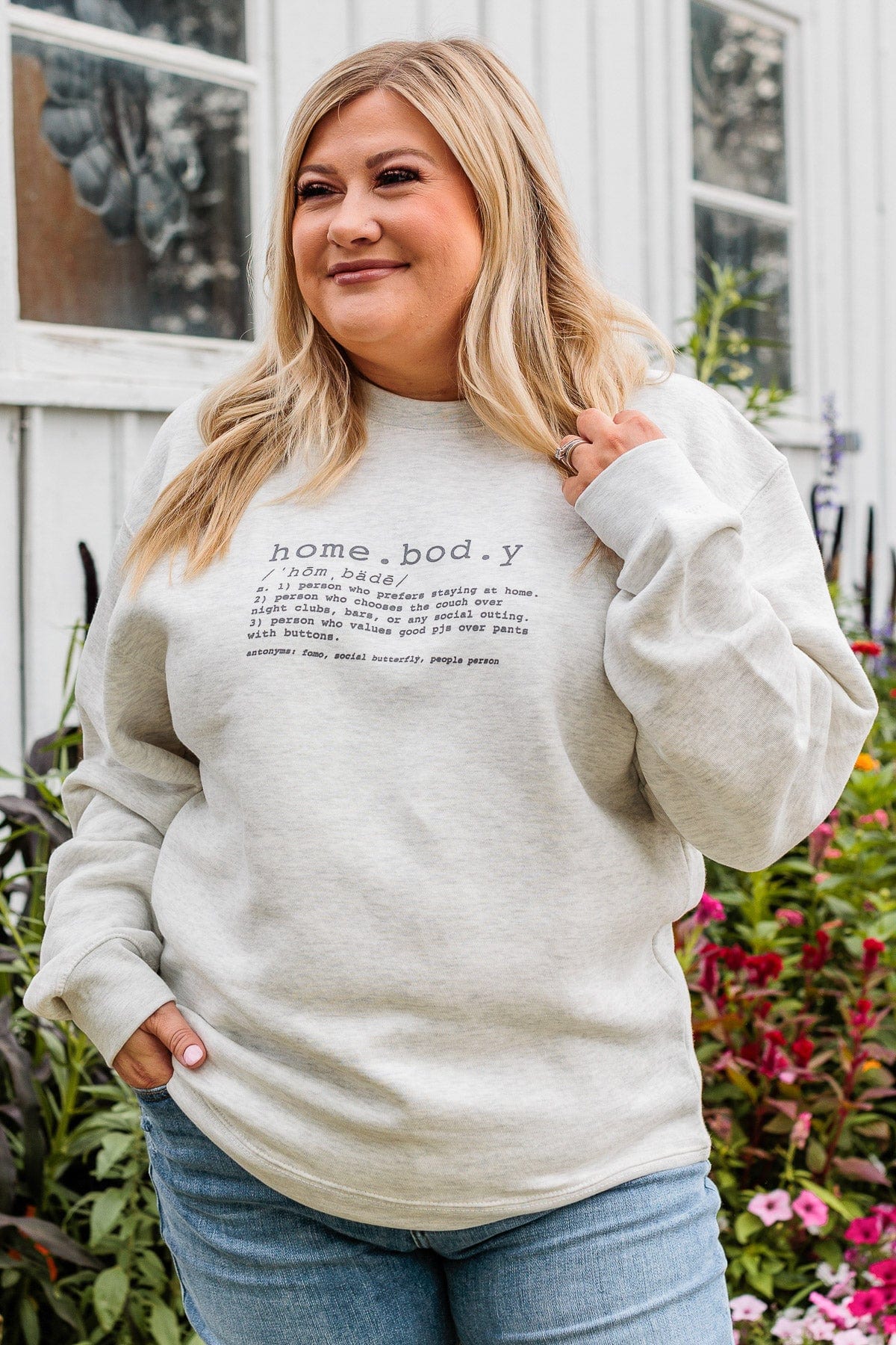 Homebody online crew neck