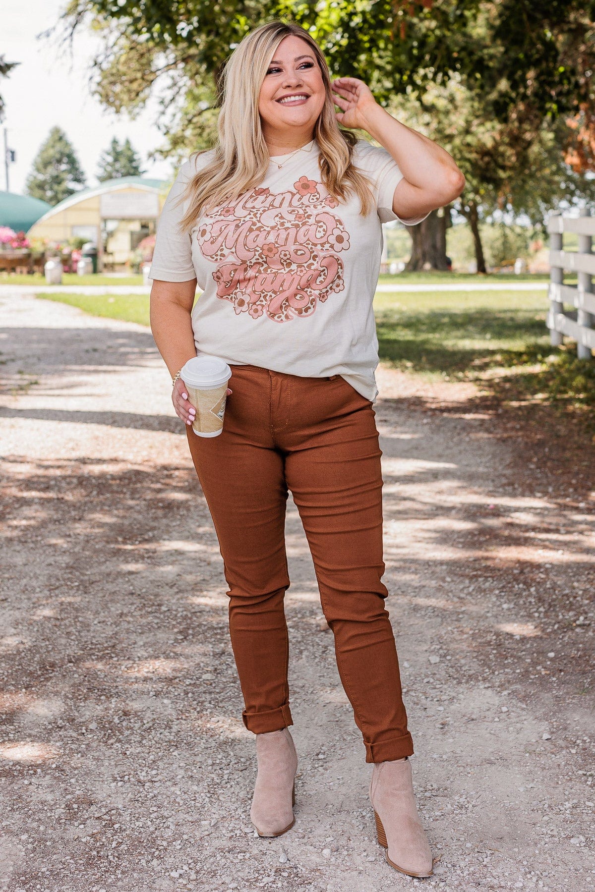 YMI Mid-Rise Jeggings- Gabriella Wash