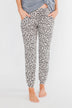 Running Wild Leopard Print Joggers