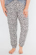Running Wild Leopard Print Joggers