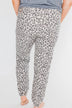 Running Wild Leopard Print Joggers