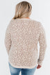 Naturally Fierce Leopard Sweater- Beige