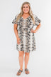 The Way You Move Dress- Snake Print