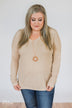 Truly Yours Sweater- Oatmeal