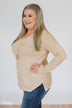 Truly Yours Sweater- Oatmeal