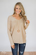 Truly Yours Sweater- Oatmeal