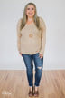 Truly Yours Sweater- Oatmeal