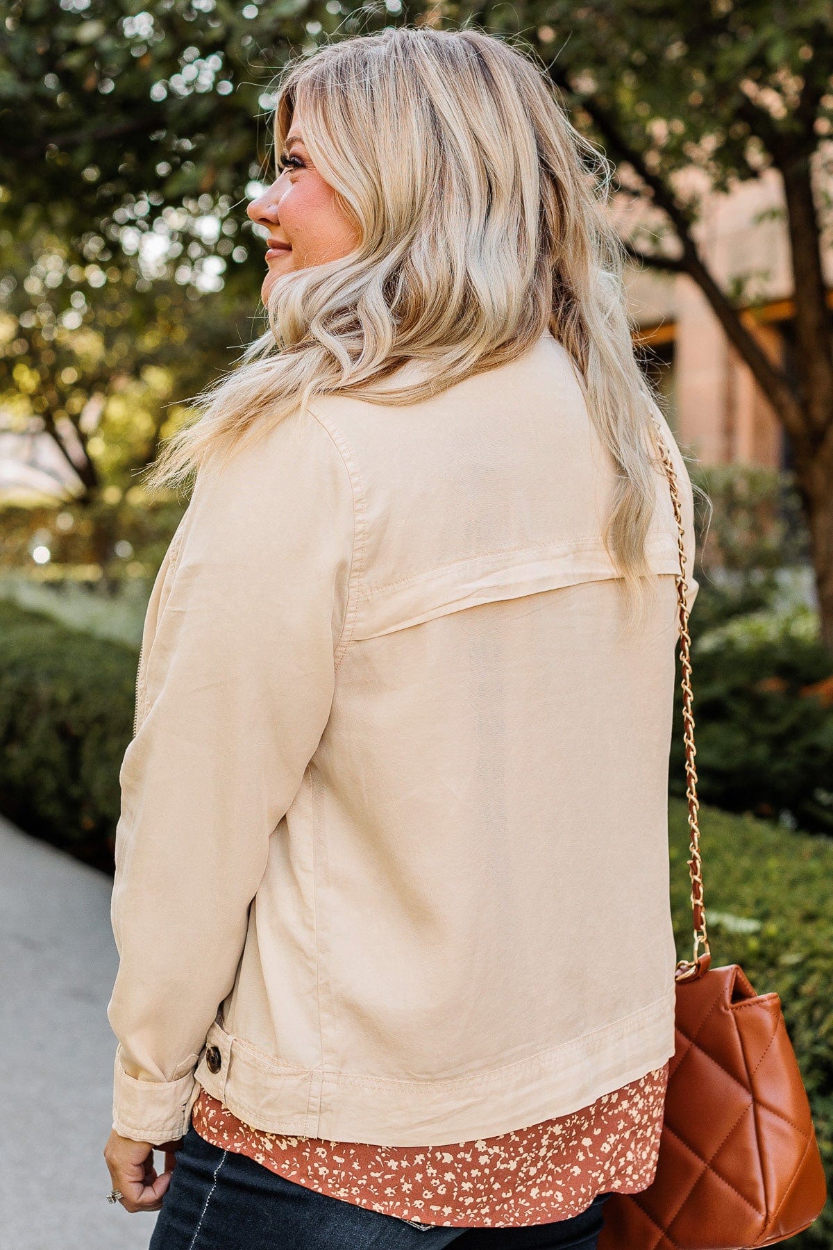 Cream lightweight jacket cheap