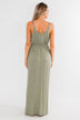 Next Right Step Maxi Dress- Olive