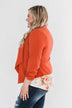 Pretty & Professional Blazer- Burnt Orange
