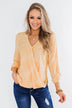 A Day In The Sun Light Flannel Blouse- Yellow