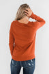 Never Felt This Way Sweater- Copper