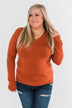 Never Felt This Way Sweater- Copper