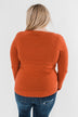 Never Felt This Way Sweater- Copper