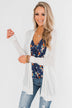 Simply Perfect Cardigan- White