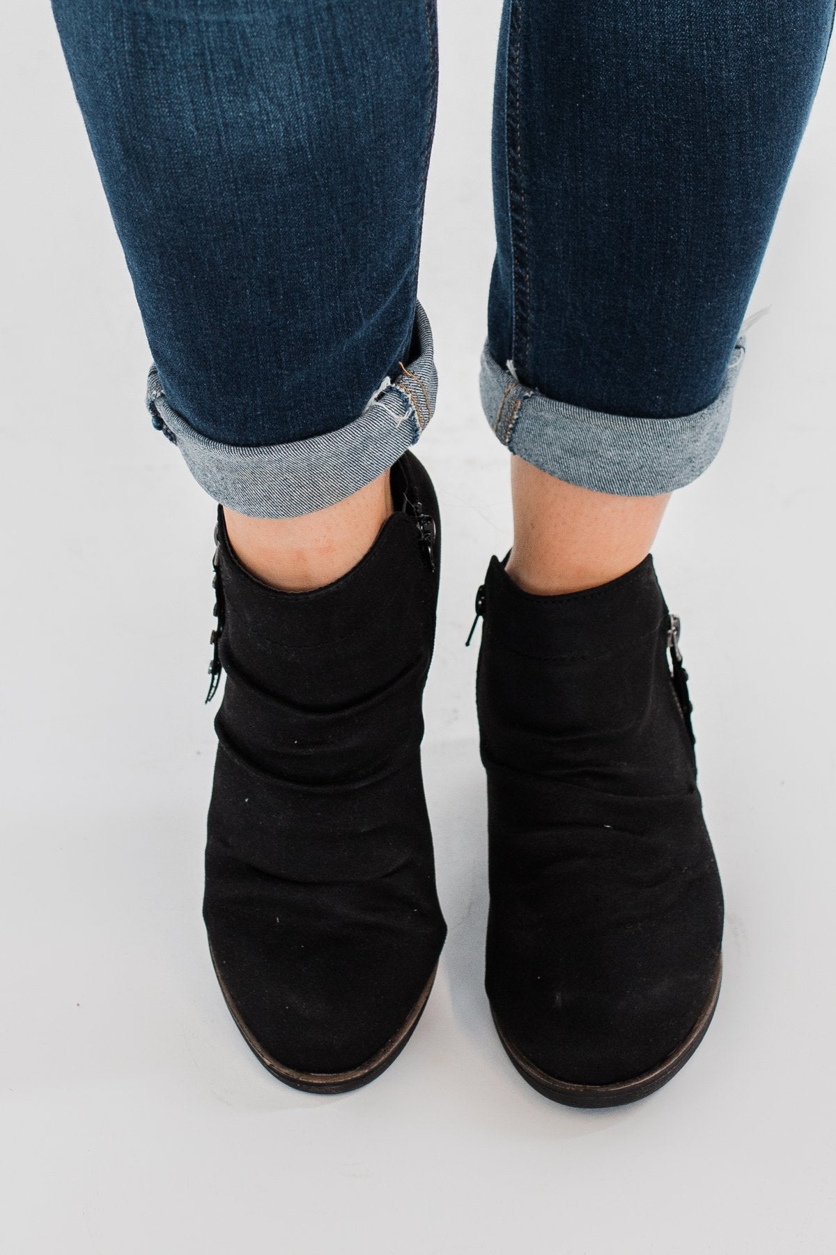Rampage Wallace Booties- Black