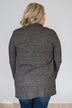 Carry On Cardigan- Charcoal