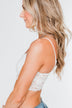 Elegant Lace Bralette- White
