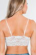 Elegant Lace Bralette- White