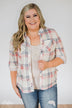 Plaid Perfection- Ivory & Pink