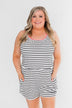 I'll Go My Way Romper- Neon Pink & Ivory
