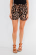 Feeling Wild Fashion Shorts- Leopard