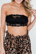 Stunning Lace Bralette- Black
