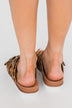 Very G Wild Side Leopard Sandals- Tan