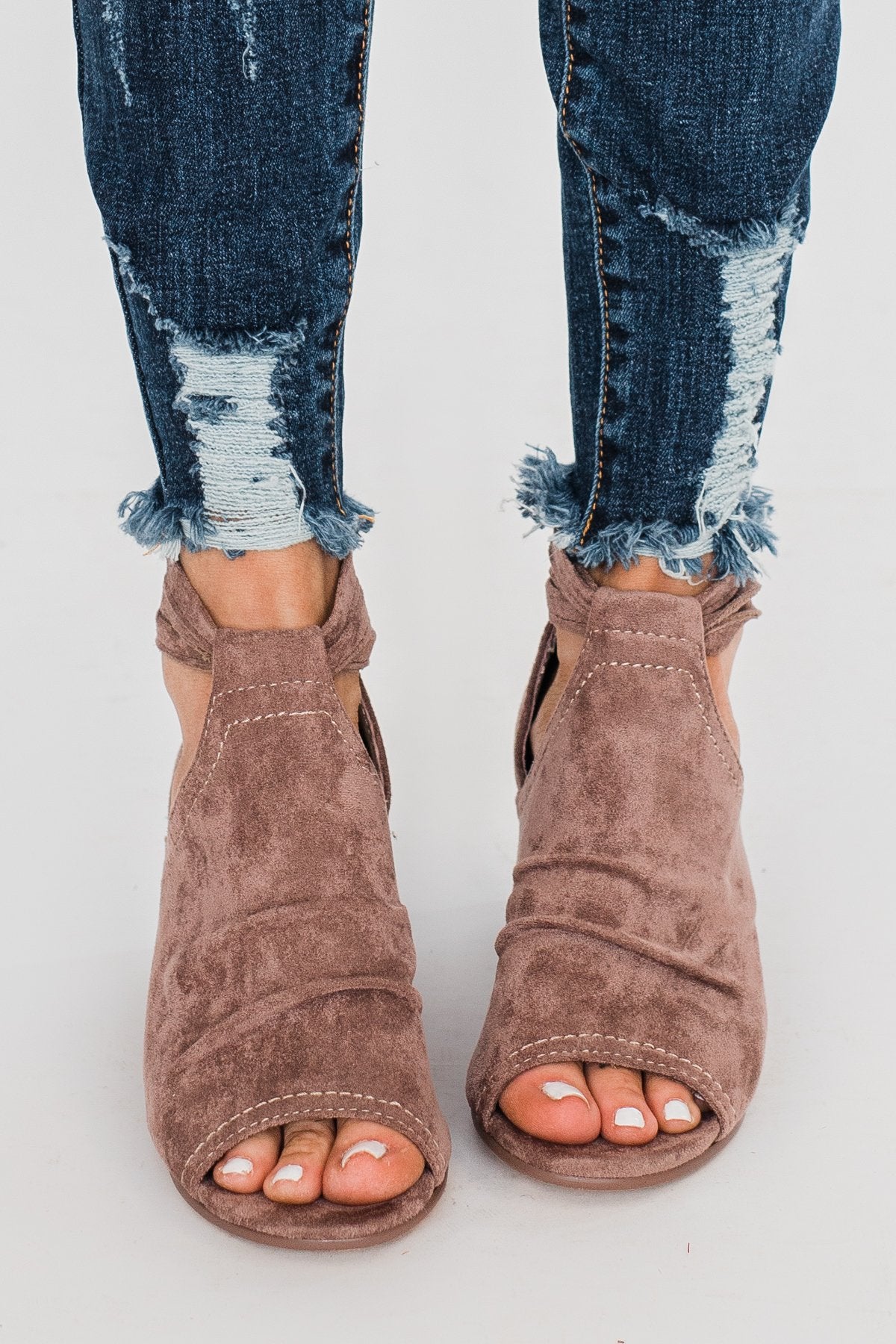 Very G Sylvanna Heels- Taupe