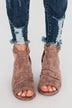 Very G Sylvanna Heels- Taupe
