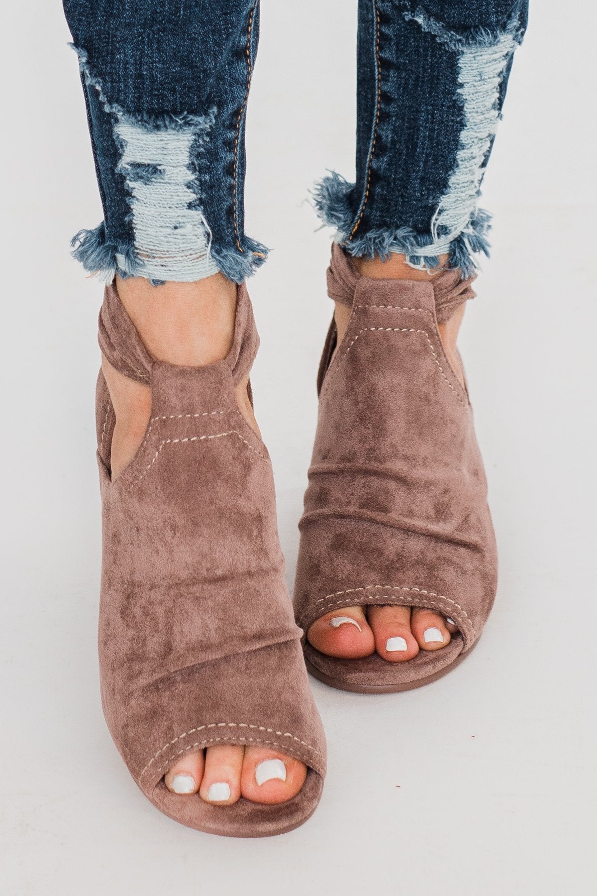 Very G Sylvanna Heels- Taupe